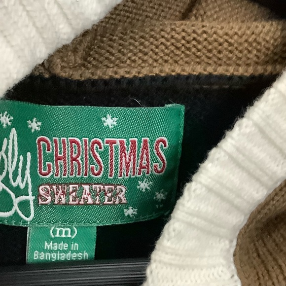 Ugly Hooded Reindeer Sweater - Picture 2 of 8